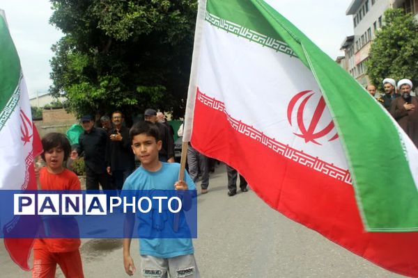 پیاده‌روی جاماندگان اربعین در گلوگاه 