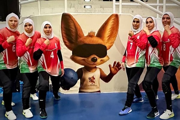 پیروزی دختران گلبالیست ایران مقابل کره‌جنوبی