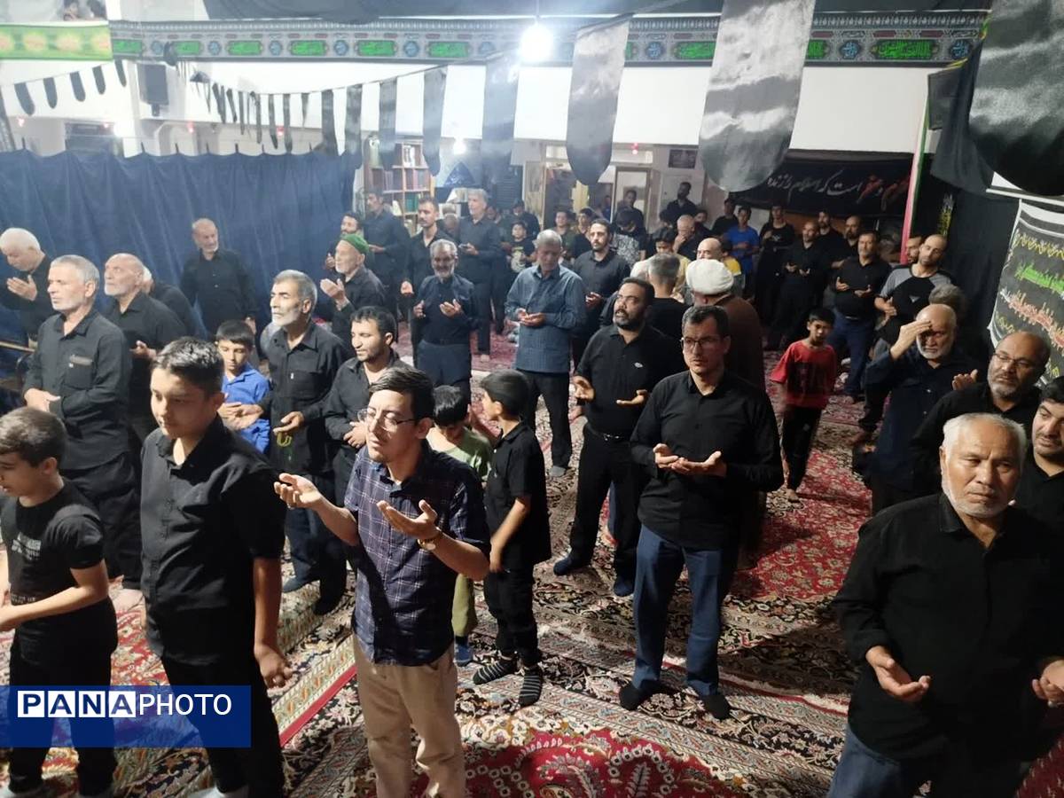 مراسم عزاداری شب شهادت حضرت فاطمه زهرا (س) 