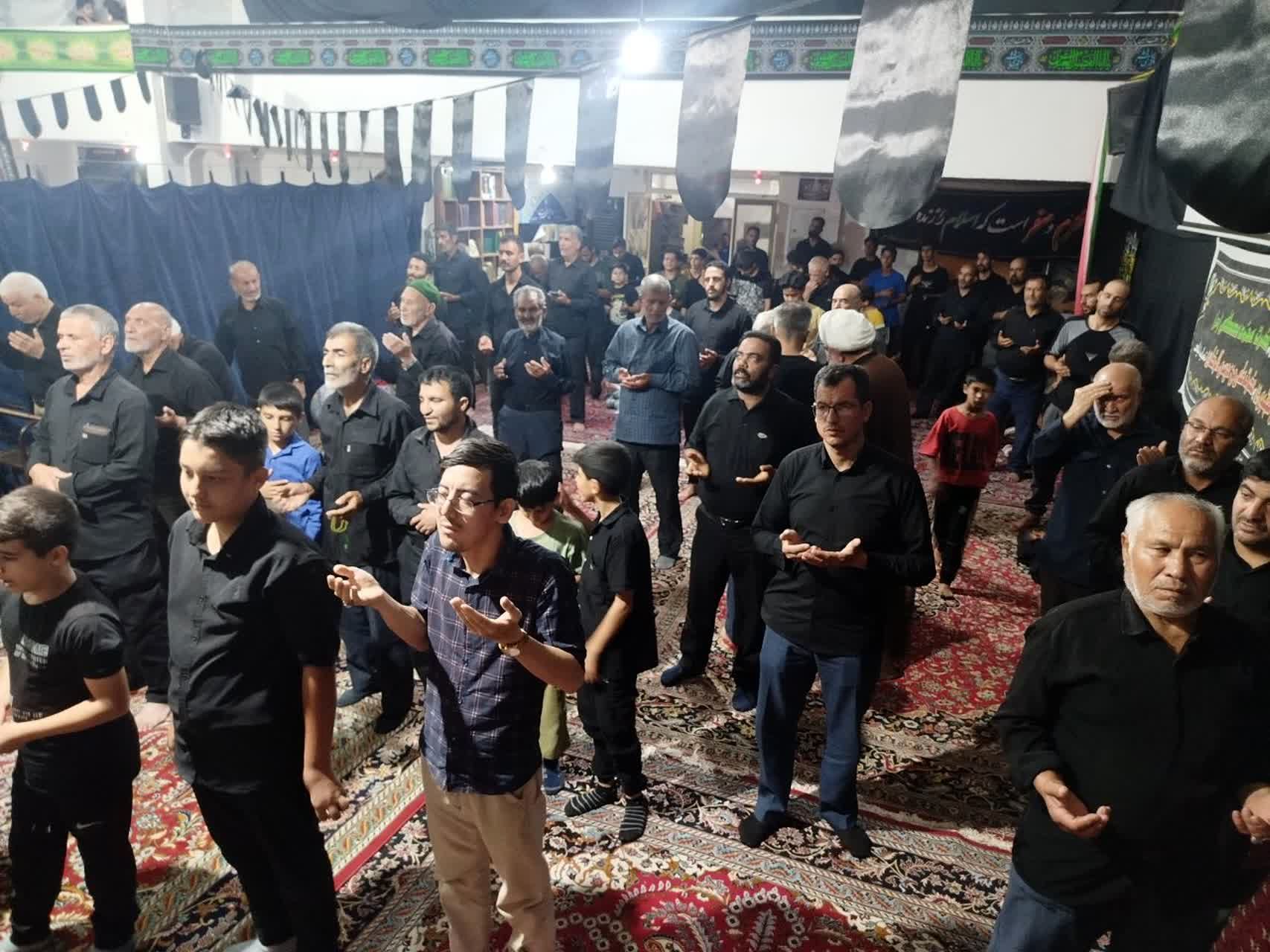 مراسم عزاداری شب شهادت حضرت فاطمه زهرا (س) 