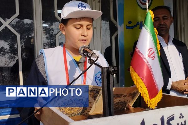 افتتاحیه سفیران سلامت در دبستان ابن‌سینا بهارستان‌دو