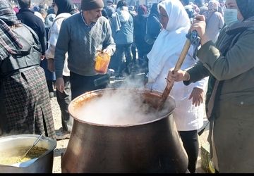 جشنواره پخت سمنو در بجنورد برگزار شد