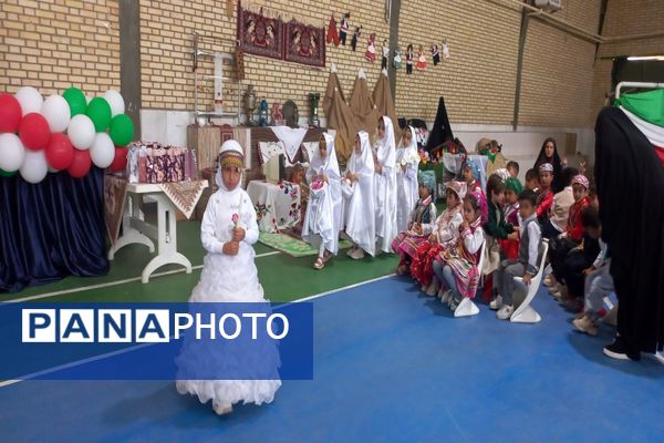 برگزاری جشنواره هویت‌های ملی اسلامی کودکستان‌های شهرستان فاروج