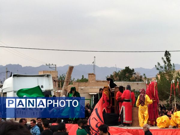 حرکت دسته بنی اسد در روستای فدافن