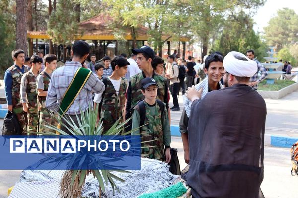 برگزاری افتتاحیه طرح ولایت پویندگان پسر در اردوگاه شهید بهشتی اصفهان