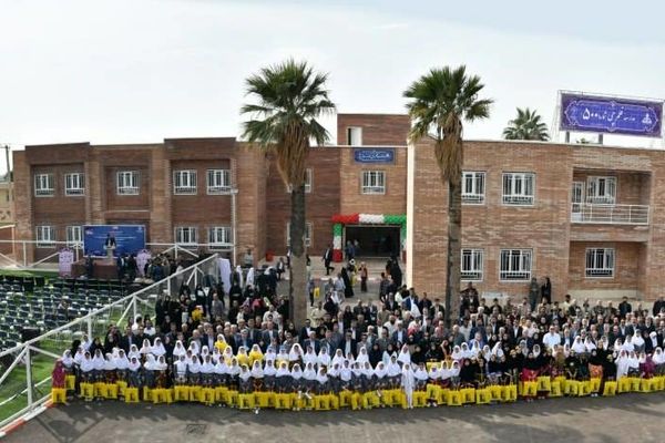 پانصدمین مدرسه بنیاد قلم‌چی، در دارخوین خوزستان افتتاح شد