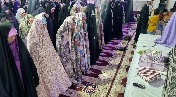 حس وحال معنوی از زبان نوجوانان در مراسم اعتکاف