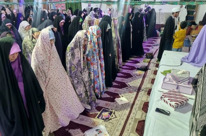 حس وحال معنوی از زبان نوجوانان در مراسم اعتکاف