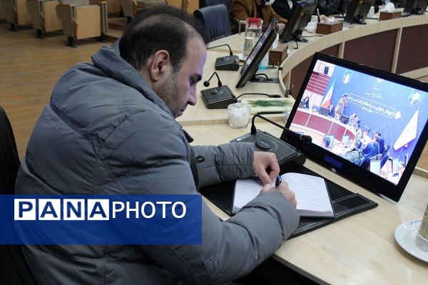 اولین جلسه قرارگاه اجتماعی استان البرز در سالن شهدای استانداری