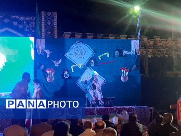 مراسم مهمانی شهدا در گلزار شهدای بهشت فضل نیشابور 