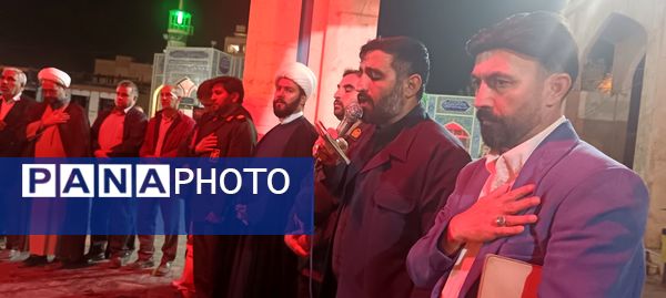 غبار روبی مقبره شهدای گمنام نیشابور