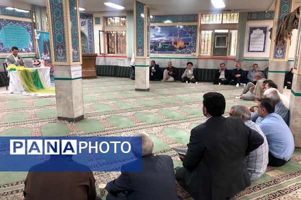 تجلیل از سادات فرهنگی به‌مناسبت عید غدیر خم در ناحیه 2 شهرری 
