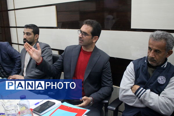 جلسه بررسی گزارش و عملکرد معاونت تربیت‌بدنی و سلامت آموزش و پرورش استان بوشهر