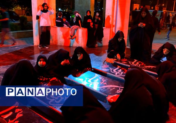  مراسم عزاداری اباعبدالله الحسین(ع) در مسجد شهدای گمنام 