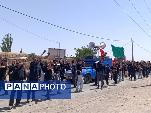 عزاداری سیدالشهدا در روستا نوری 