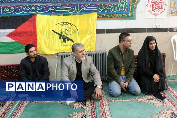  حضور رئیس آموزش‌و‌پرورش فیروزکوه در اعتکاف