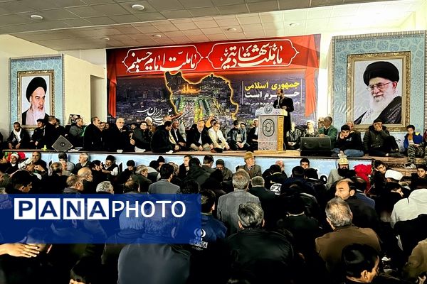 مراسم پنجمین سالگرد شهادت سردار سلیمانی در ناحیه سپاه سملقان