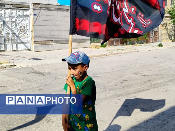 ایرانِ امام حسین، با پشتیبانی نونهالان پیروز است 