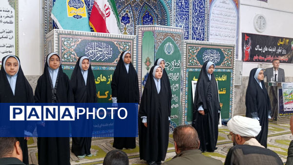  نماز جمعه این هفته آشخانه با محوریت هفته بسیج دانش‌آموزی