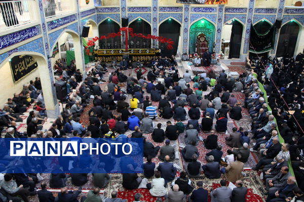 مراسم عزاداری فاطمیه در حسنیه چهارده معصوم یزد
