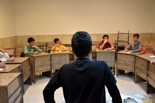  شبی به یادماندنی برای دانش آموزان دبیرستان شهید دکتر رمضانخانی یزد