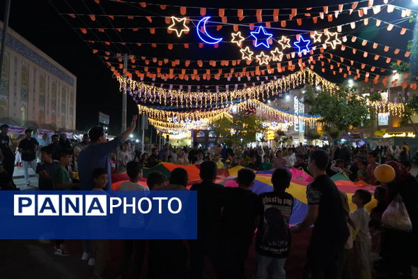 جشنی دهه کرامت در حرم زینبیه