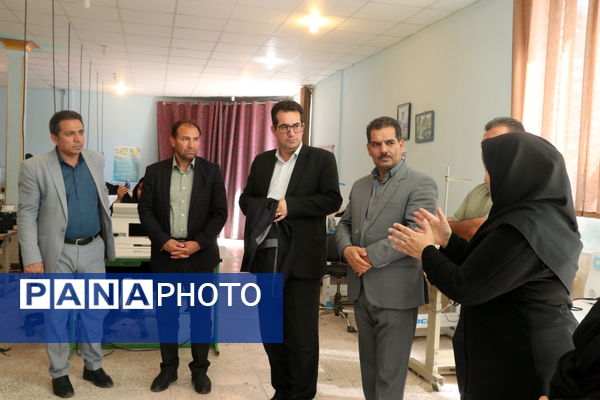 بازدید از کارگاه طراحی دوخت هنرستان ثمین