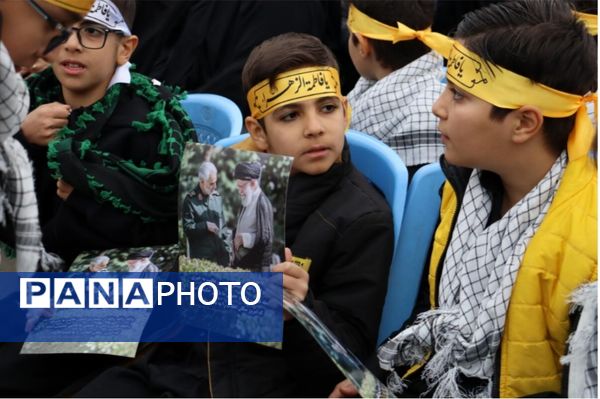 تشییع پیکر مطهر شهید گمنام در جوانرود