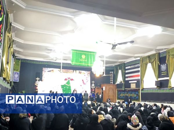 جشن میلاد حضرت زهرا(س) در تکیه علی اکبری فدافن