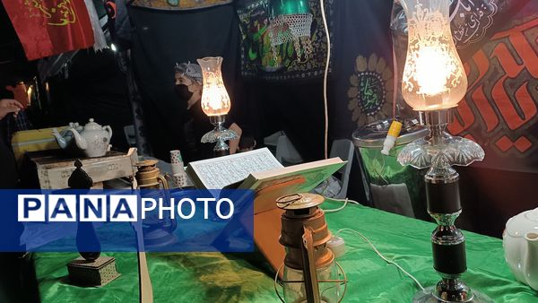 شبیه‌سازی مسیر پیاده‌روی نجف اشرف تا کربلای معلی در پایانه اتوبوس رانی عاشق‌آباد