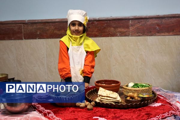 مسابقه آشپزی در مدرسه یاس نبی رباط‌کریم