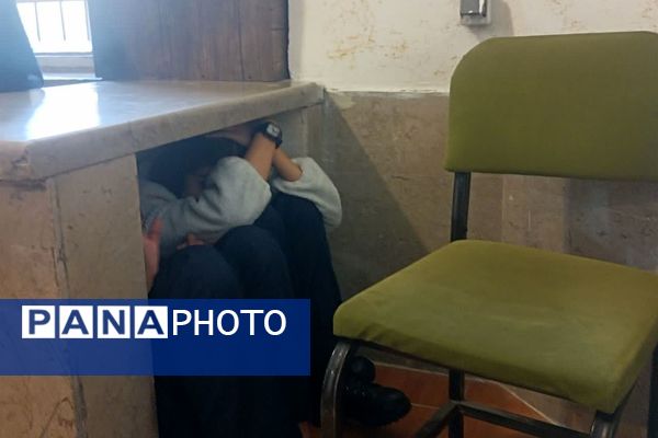 مانور زلزله و ایمنی در مدارس دخترانه ناحیه 3 شیراز