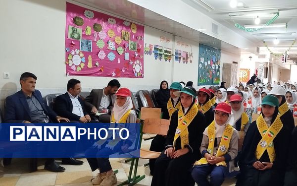 جشنی به‌مناسبت سالروز تاسیس سازمان دانش‌آموزی در لردگان