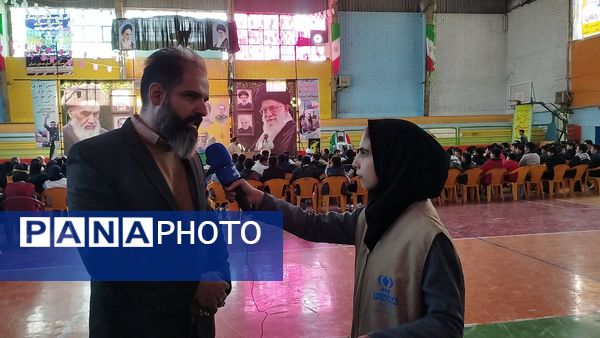 همایش گردان فاتحین قدس به‌مناسبت هفته بسیج دانش‌آموزی 
