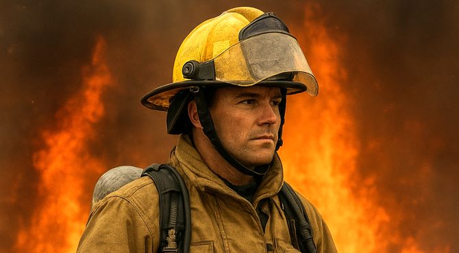 یادبود دلاورانی که شعله‌‌‌های آتش را خاموش و شعله‌‌‌های زندگی را روشن می‌‌کنند