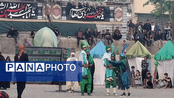 آیین سنتی تعزیه‌‌‌خوانی روز عاشورا در میناب 