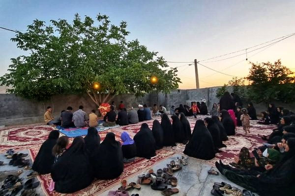 مراسم روضه‌های خانگی در شهرستان مارگون