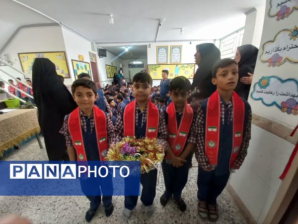 افتتاح کلاس بهداشت در دبستان پسرانه قمر بنی هاشم شهرستان زارچ
