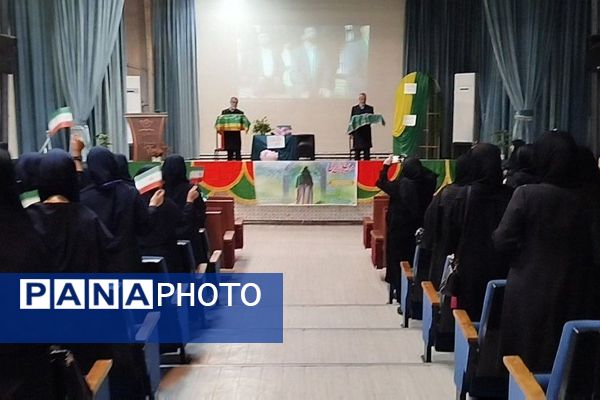افتتاحیه طرح مصباح الهدی و جشن میلاد حضرت زینب(س) دبیرستان ریحانه النبی باقرشهر