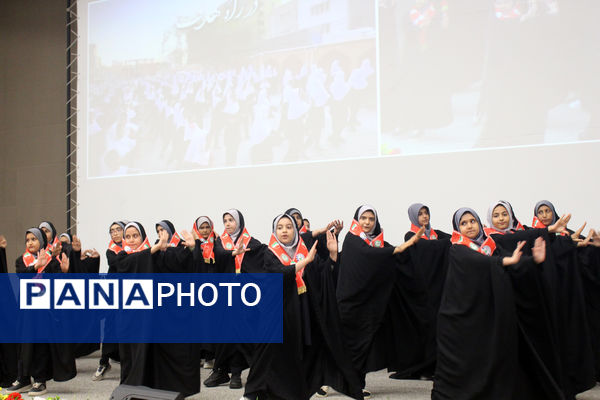 آیین بزرگداشت سالروز تاسیس سازمان دانش آموزی در قم- 2