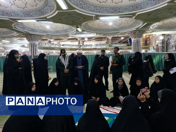 هم‌نوایی نسل تازه صالحین در میقات؛ جلوه‌ای از ایمان و بسیجگری