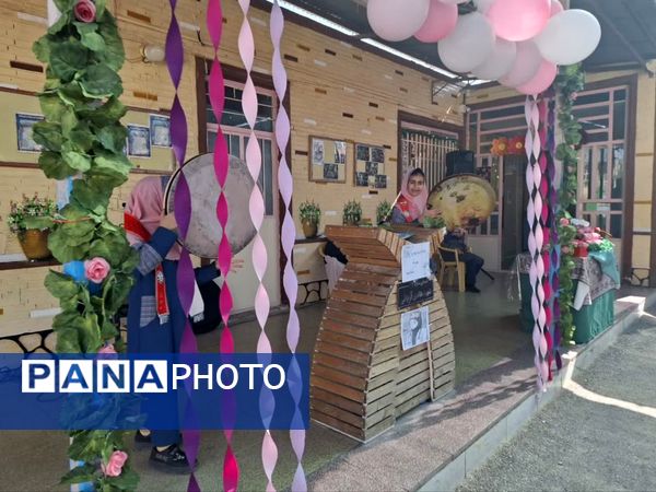 جشن متنوع میلاد حضرت زینب (س) در مدرسه شهید هادی آریایی