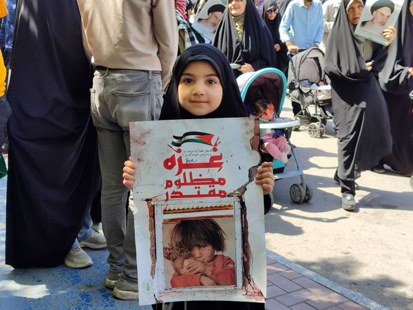 راهپیمایی روز جهانی قدس در مشهد مقدس
