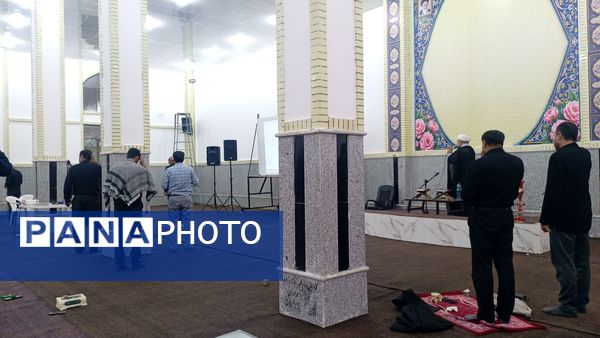 احیای شب نوزدهم ماه رمضان در شهرستان حاجی‌‌آباد