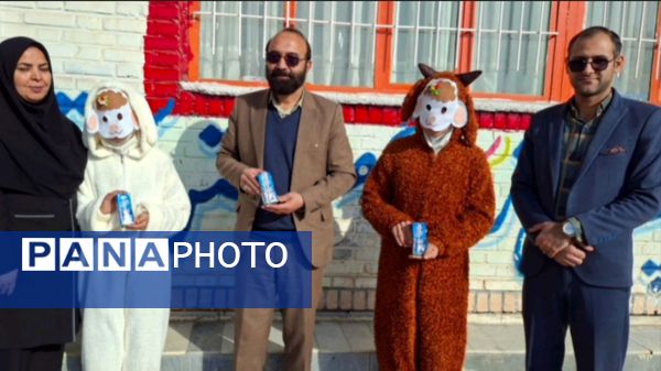 آغاز توزیع شیر در مدارس دخترانه بردسکن