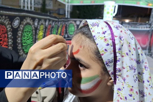 عزاداری سالار شهیدان شب سوم محرم در دبیرستان شهید دستغیب ناحیه۳ شیراز 