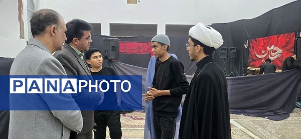 بازدید مدیر آموزش‌وپرورش شهرستان بافق از اعتکاف دانش‌آموزان