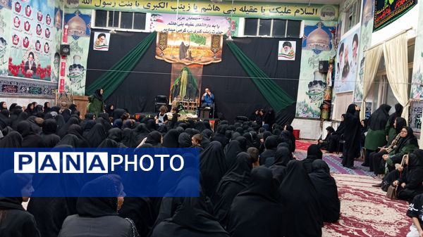 سومین شب عزاداری سیدالشهدا (ع) در فرح‌آباد کاشمر