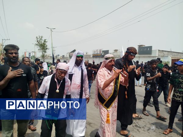 مراسم عزاداری روز عاشورا در میناب