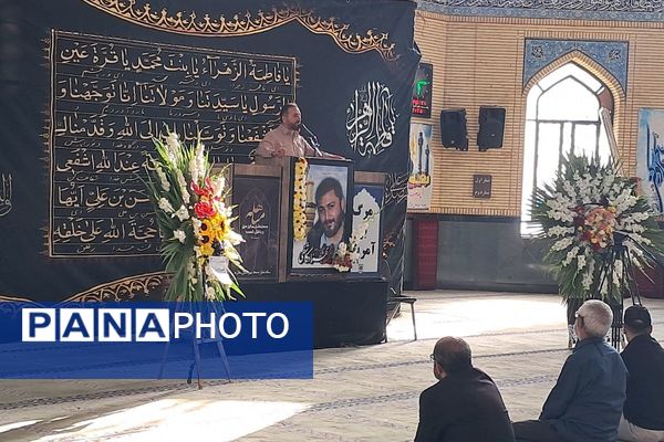 مردم ملارد در سوگ شهید بهزاد کاشفی،شهید مدافع وطن 